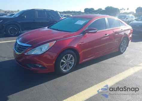 2014 Hyundai Sonata Gls z USA, uszkodzony, nr VIN 5NPEB4AC1EH944089